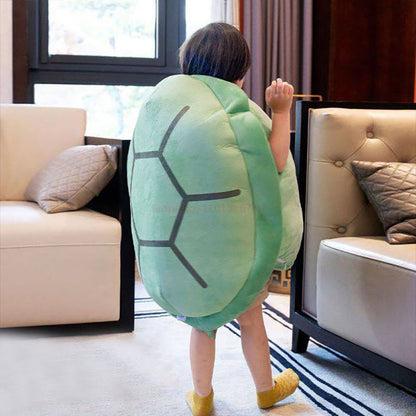 Wearable Funny Turtle Shell Plush Pillow from Odditygadget at $59.97