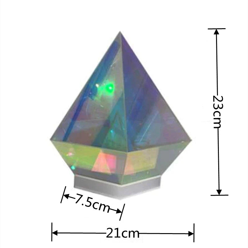 Pyramid Bedroom Decor Night Light from Odditygadget at $54.97