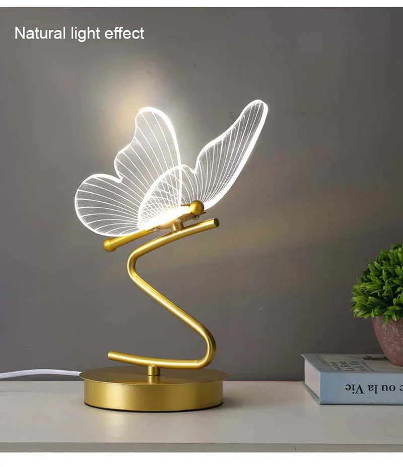 Butterfly Desk Lamp for Bedside Living Room from Odditygadget at $49.97