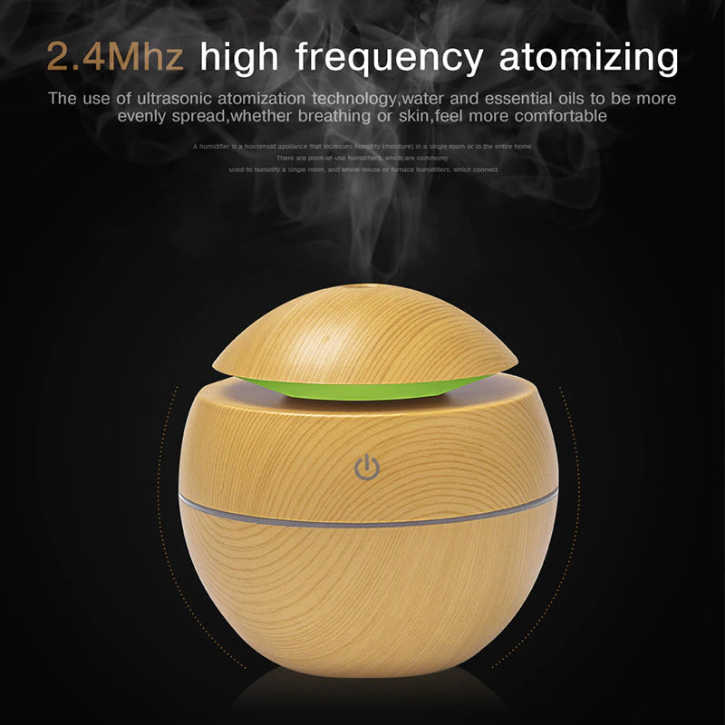 Humidifier, Air Purifier Essential Oils Diffuser 130ml, Usb DC5V from Odditygadget at $24.99