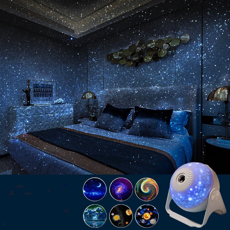 Star Night Lights Galaxy Projector 360° from Odditygadget at $44.97