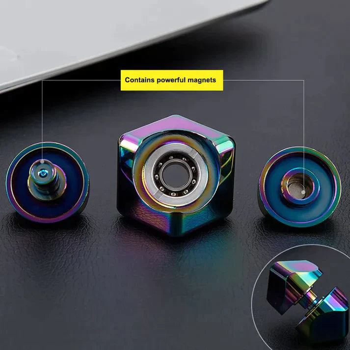 Metal Cube Fingertip Spinner Decompression Spinning Tops from Metal Cube Fingertip Spinner Decompression Spinning Tops at $19.97