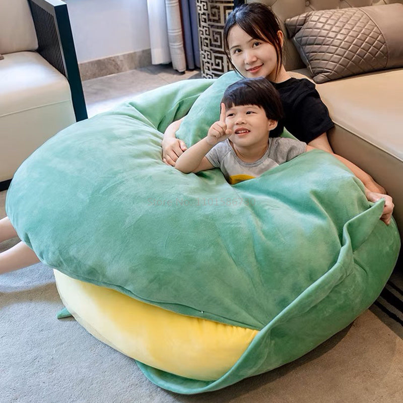 Wearable Funny Turtle Shell Plush Pillow from Odditygadget at $59.97