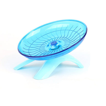 Hamster Flying Saucer Silent Running Exercise Wheel from Odditygadget at $12.97