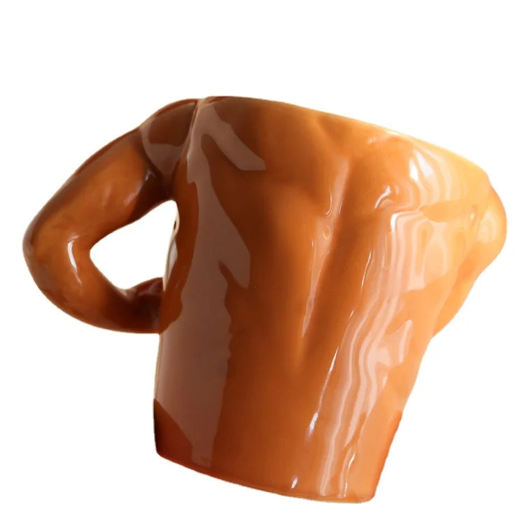 Creative Muscle Man Mug Ceramic Coffee Cup from Odditygadget at $19.97