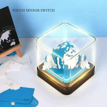 3D Earth Wanderer Calendar Memo Pad from Odditygadget at $52.97