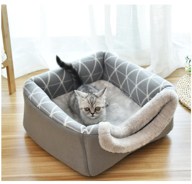 Soft Nest Kennel Pet Bed for Cats Dogs from Odditygadget at $26.47