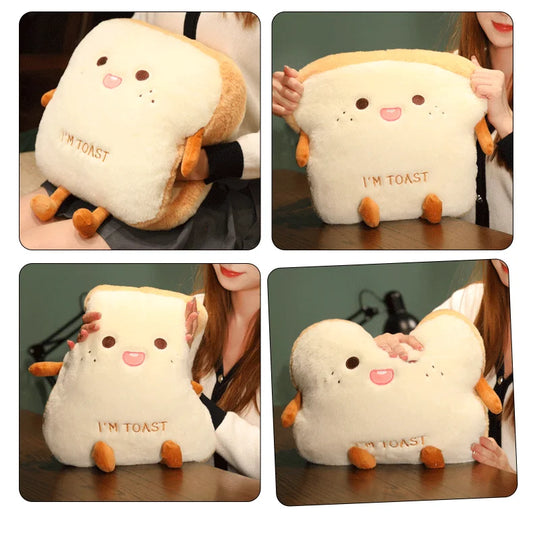 Plush Bread Pillow Cute Simulation Food Toast Soft Doll from Plush Bread Pillow Cute Simulation Food Toast Soft Doll at $21.47