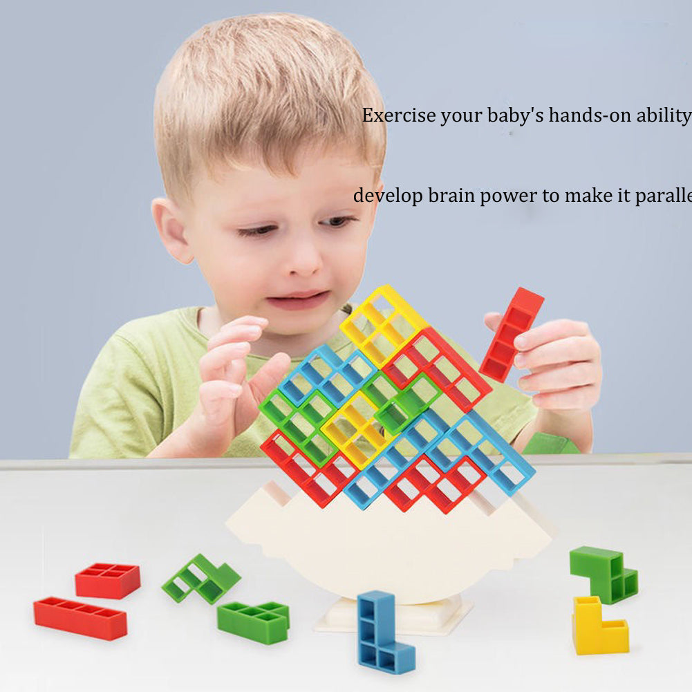 Balance Stacking Tower Block Toys from Odditygadget at $19.97