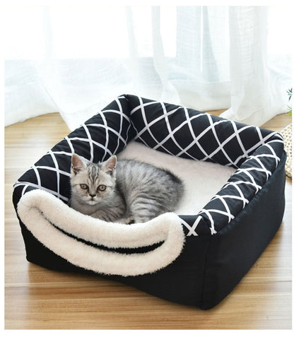 Soft Nest Kennel Pet Bed for Cats Dogs from Odditygadget at $26.47