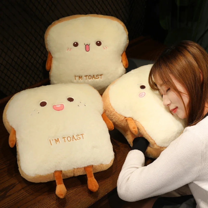 Plush Bread Pillow Cute Simulation Food Toast Soft Doll from Plush Bread Pillow Cute Simulation Food Toast Soft Doll at $21.47