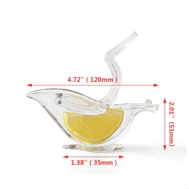 Bird Acrylic Lemon Squeezer Press Squeeze Manual Juicer from Odditygadget at $7.97