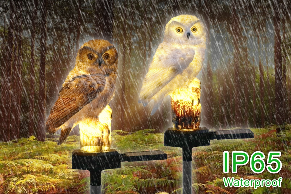 Solar Owl Garden Light from Odditygadget at $29.95