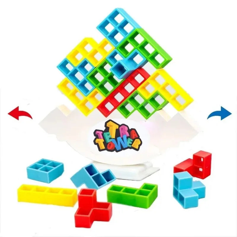 Balance Stacking Board Games Kids Adults Tower Block Toys from Odditygadget at $14.97