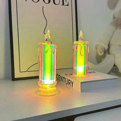 HOLOGRAPHIC CANDLE LAMP from Odditygadget at $18.97