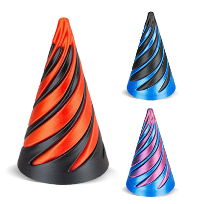 3D Printed Spiral Cone Toy