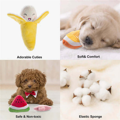 10/20/50 Pack Dog Squeaky Toys Plush Games Cute Plush Toys from Odditygadget at $24.99