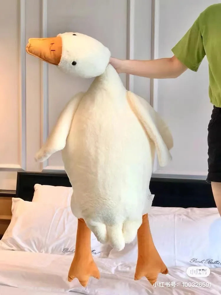 Giant White Goose Plush Toy Super Soft from Odditygadget at $19.97