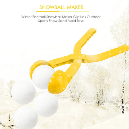 Round Snowball Maker Clip Outdoor Snowball Fight Beach Play Toy from Odditygadget at $14.97