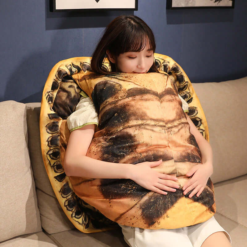 100cm Wearable simulation big turtle shell pillow from Odditygadget at $59.95