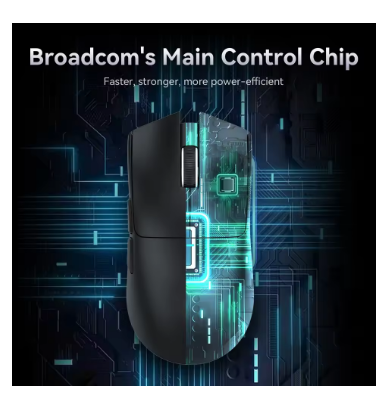 Attack Shark X11 PAW3311 Wireless Bluetooth Mouse, 2.4G 400IPS RGB PC Gaming Mouse