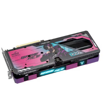 YESTON RX9060 XT 16G D6 Game Master ACE OC Graphic Card 9060XT 8G 16G GDDR6 128bit 2620MHz 4NM Video Card Gaming Desktop AMD GPU