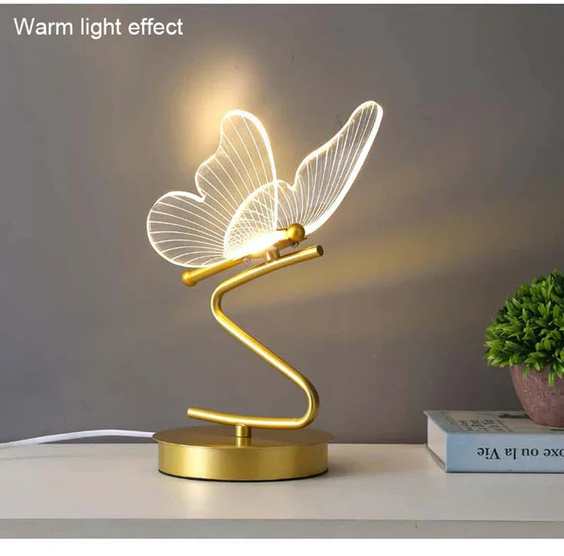 Butterfly Desk Lamp for Bedside Living Room from Odditygadget at $49.97