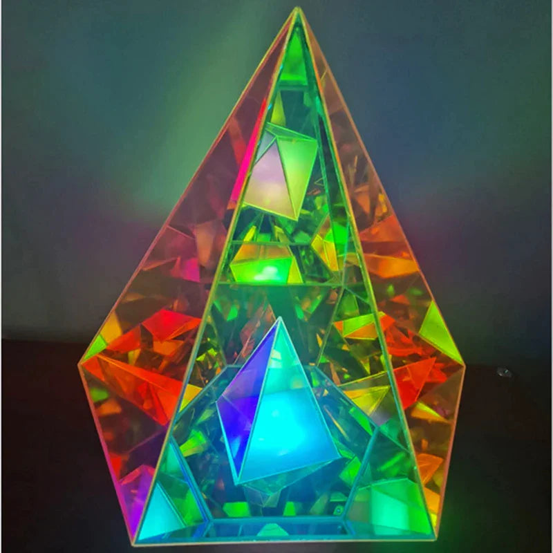 Pyramid Bedroom Decor Night Light from Odditygadget at $54.97