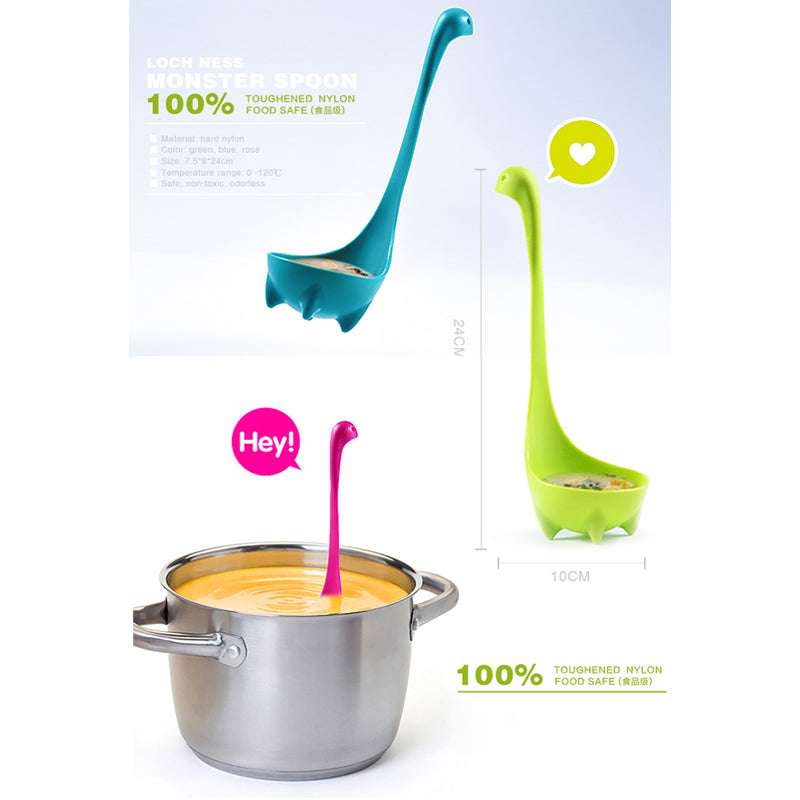 Creativity NESSIE Long Handle Soup Spoon from Odditygadget at $9.97