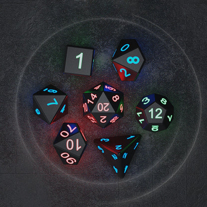 7PCS LED Light-emitting Dices Set For RPG Role Playing Games from Odditygadget at $38.47