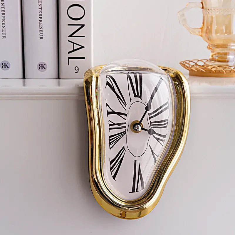 Surrealistic Silent Melting Wall Clock from Odditygadget at $21.97