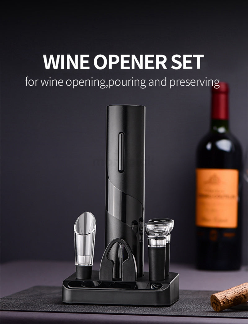 Automatic Electric Wine Corkscrew Rechargeable from Odditygadget at $28.99