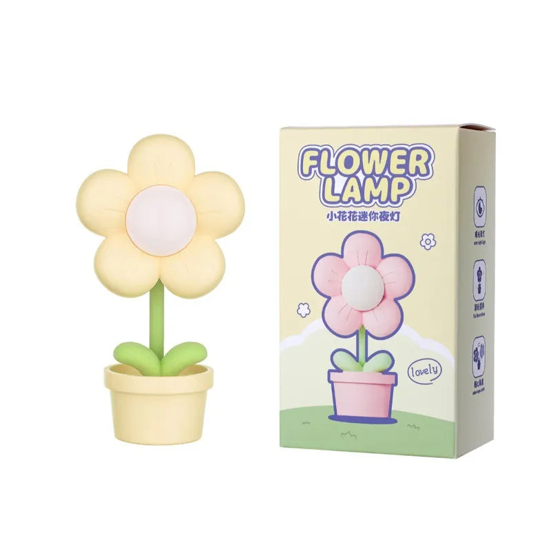 Mini LED Flower Night Light Cute Small Table Lamp from Odditygadget at $9.99