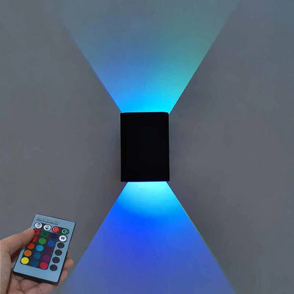 Square Led Wall Lights Multicolor Up Down Lamp from Odditygadget at $19.67