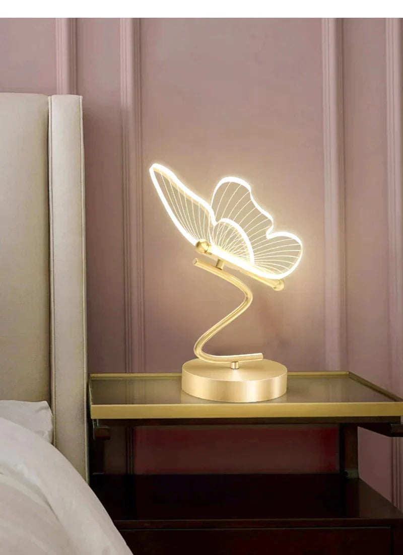 Butterfly Desk Lamp for Bedside Living Room from Odditygadget at $49.97