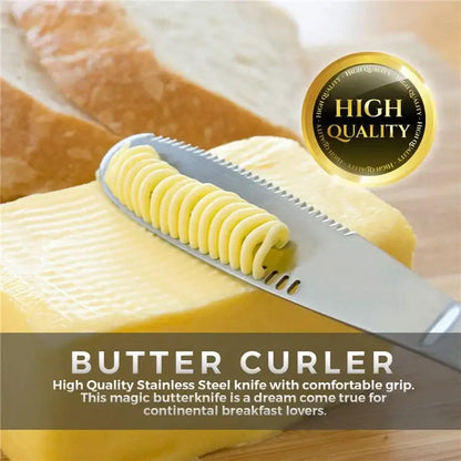 Butter Knife Holes Cheese Dessert Stainless Steel Jam Knife from Odditygadget at $9.97