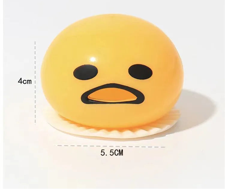 Vomiting Egg Yolk Toys Anti Stress from Odditygadget at $0.00