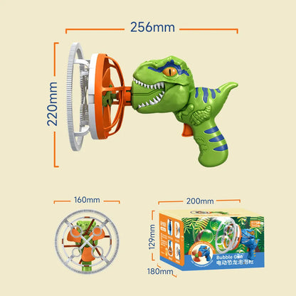 Bubble Gun Bubble Machine Dinosaur Bubble Machine from Odditygadget at $19.97