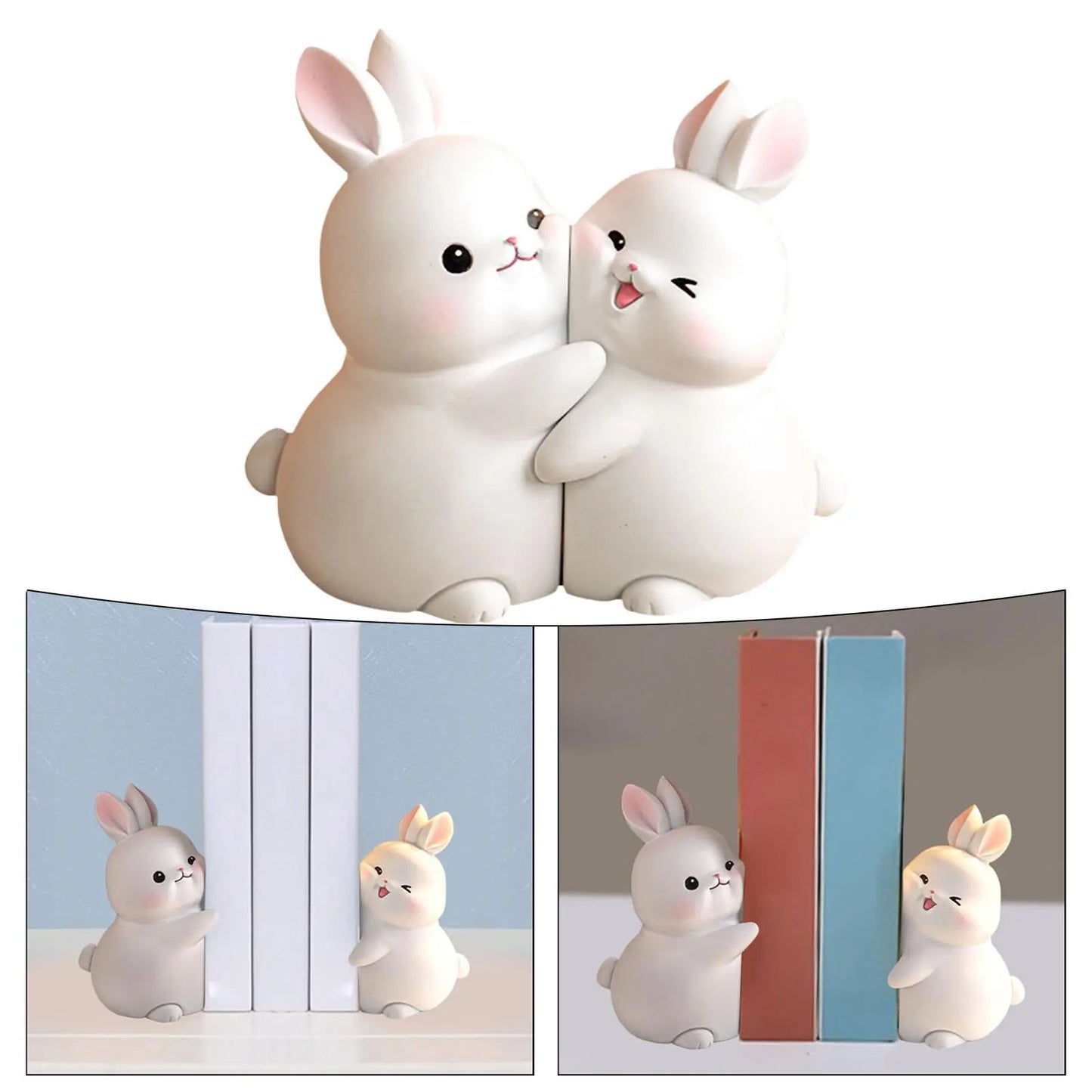 Rabbit Bookend Book Organizer Support from Odditygadget at $32.97