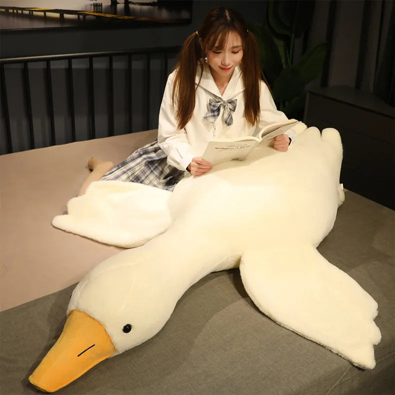 Giant White Goose Plush Toy Super Soft from Odditygadget at $19.97