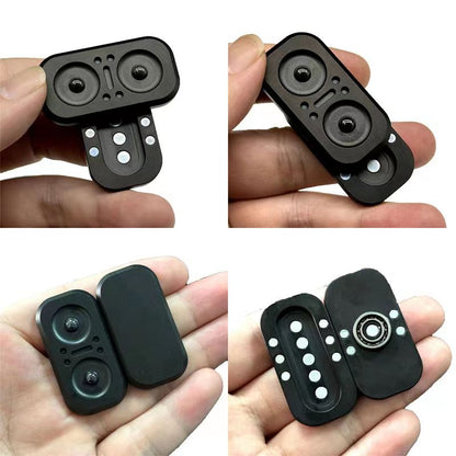 New 2 in 1 Owl Fidget Slider Metal Spinner from Odditygadget at $18.97