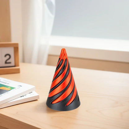 3D Printed Spiral Cone Toy