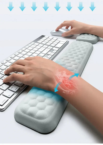 Ergonomic Keyboard Mouse Wrist Rest Pad from Odditygadget at $19.97