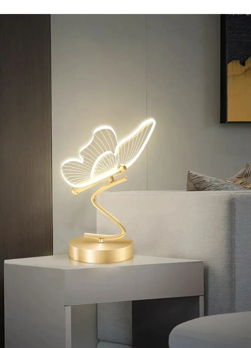 Butterfly Desk Lamp for Bedside Living Room from Odditygadget at $49.97