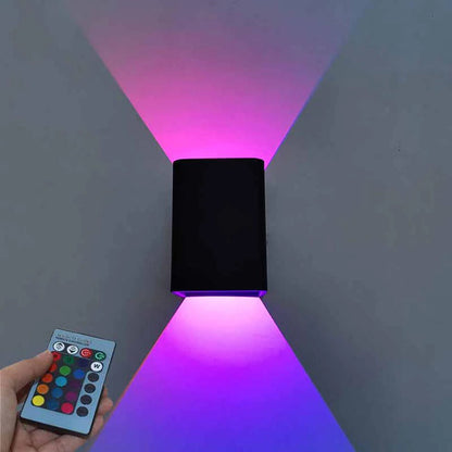 Square Led Wall Lights Multicolor Up Down Lamp from Odditygadget at $19.67