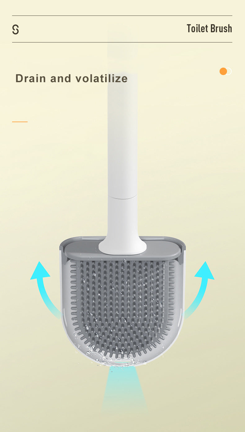 Silicone Toilet Brush from Odditygadget at $19.97