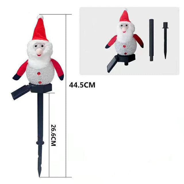 Snowman Christmas Decoration Waterproof Solar Led Light from Odditygadget at $19.98