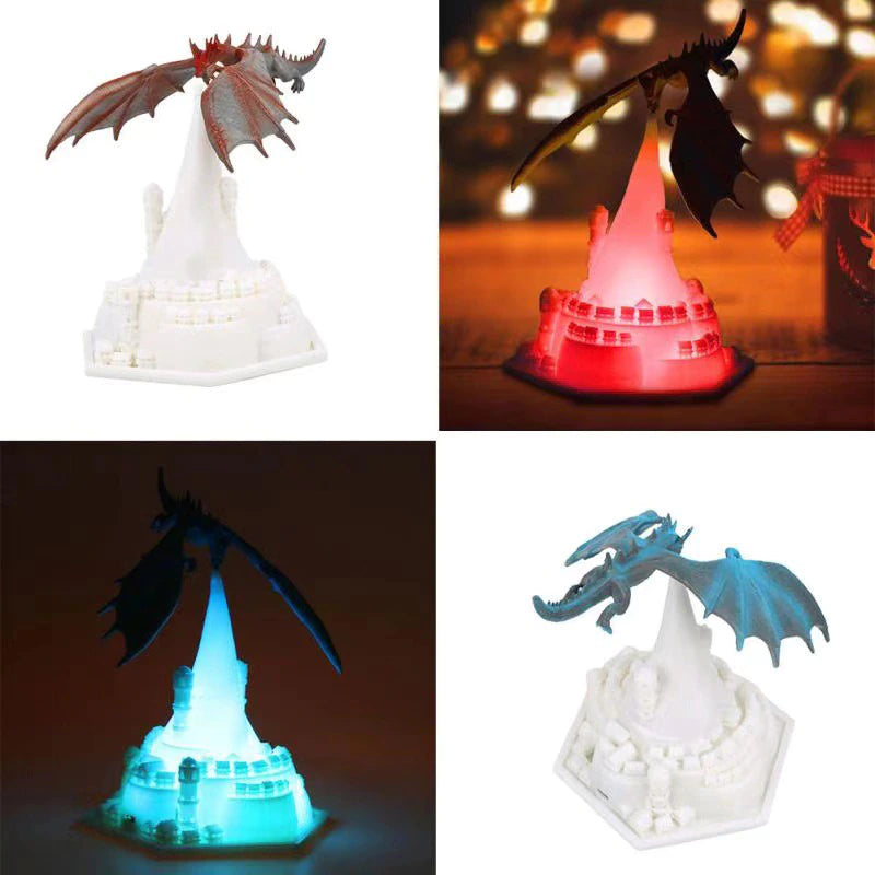 Volcano Dragon Lamps Christmas Decorations 3D from Odditygadget at $38.45