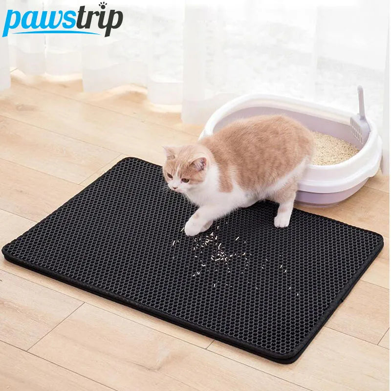 Waterproof Pet Cat Litter Mat EVA Double Layer from Odditygadget at $14.97