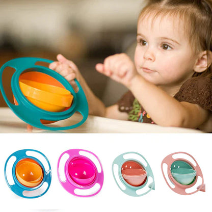 Rotatable Baby Feeding Bowl from Odditygadget at $11.97